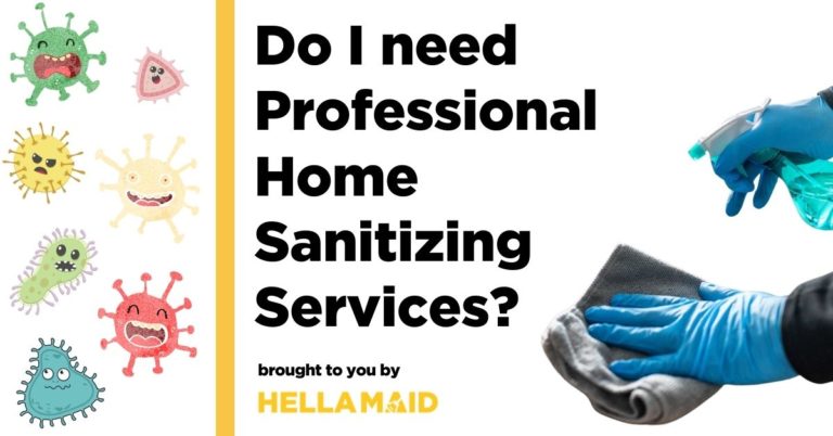 do I need professional home sanitizing services