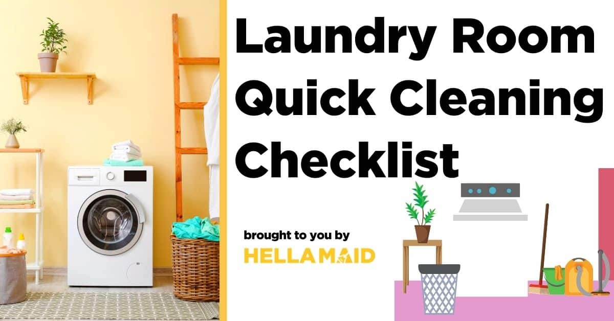 Laundry Room Cleaning Tips