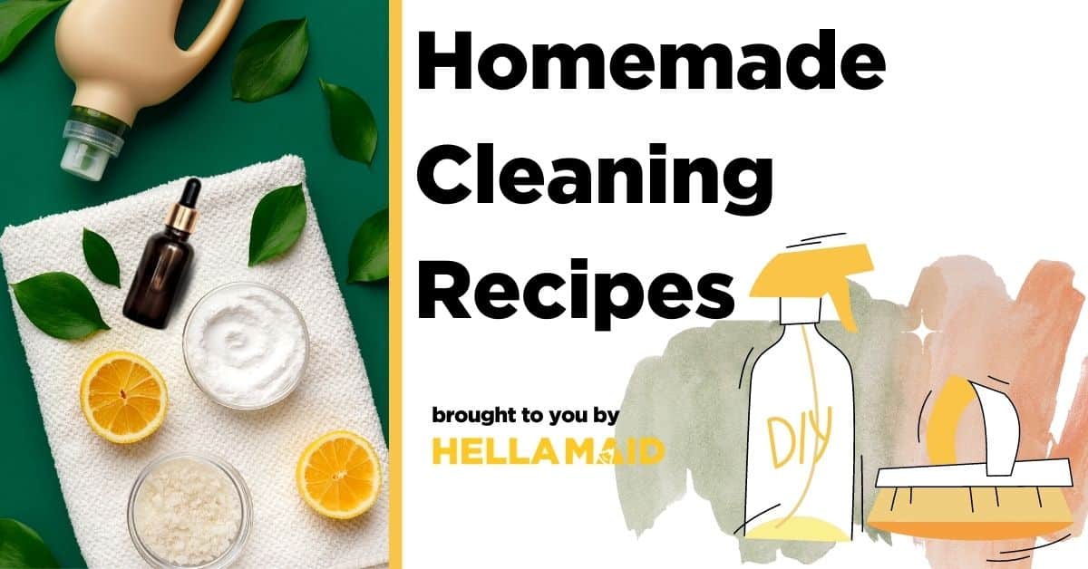 Homemade cleaning recipes