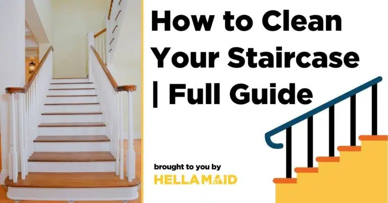How to clean different kinds of staircases
