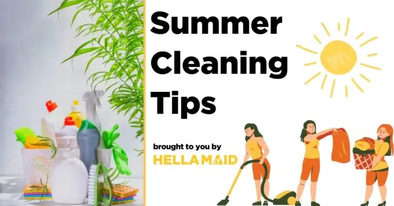 Summer Cleaning tips