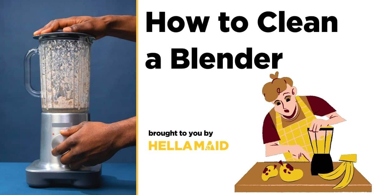 How to clean a blender