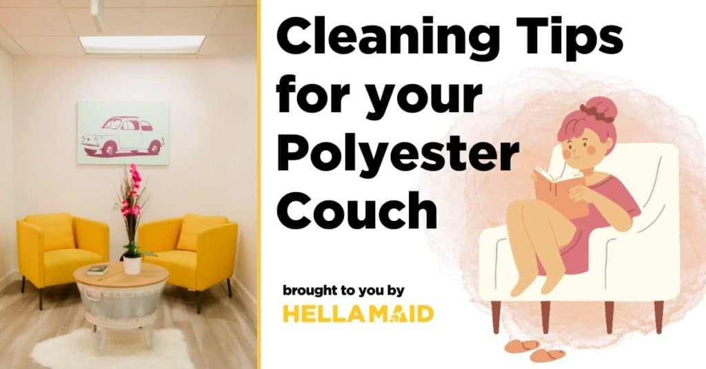 cleaning tips for your polyester couch