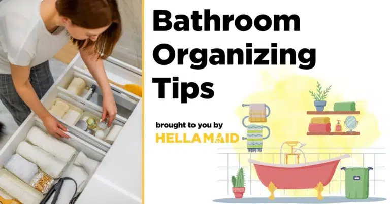 How to organize your bathroom