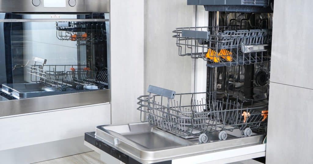 Clean the dishwasher