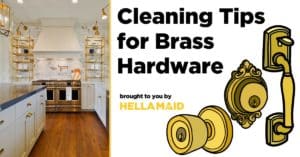 How to clean your brass hardware