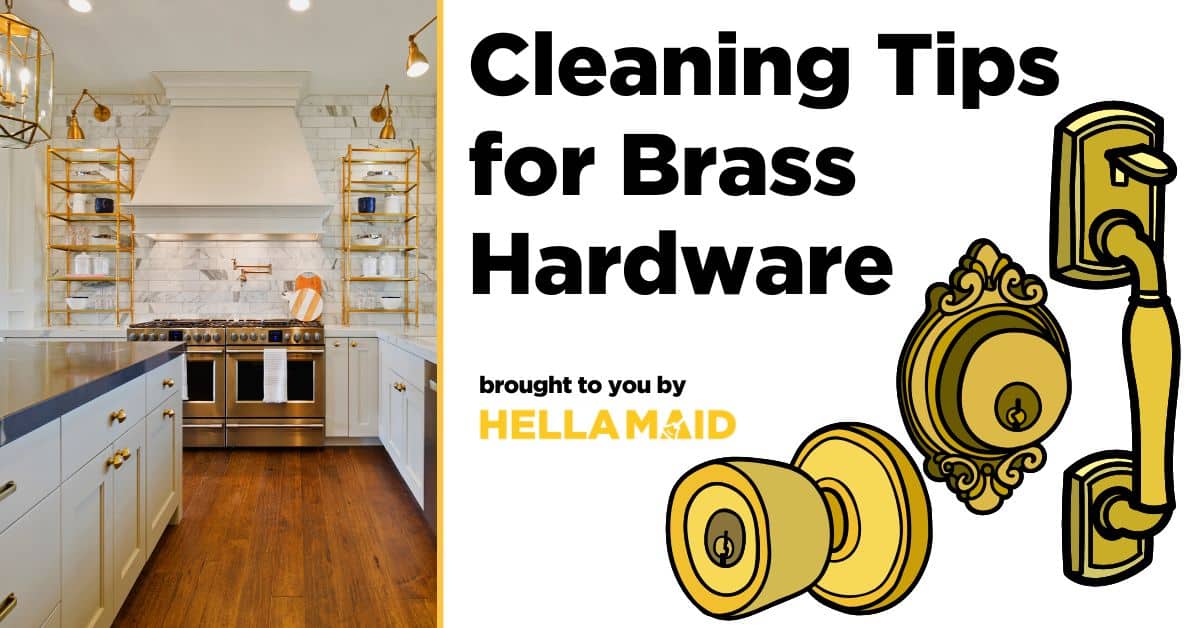 How to clean your brass hardware