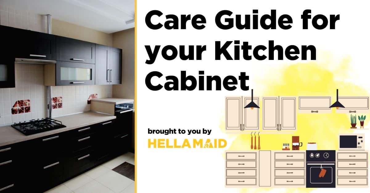 Care guide for your kitchen cabinet