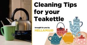 How to eliminate limescale in your teakettle