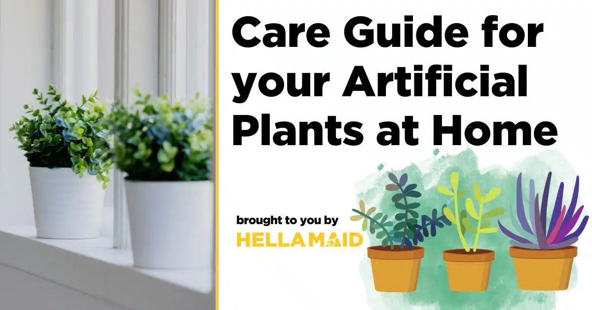 How to Clean Artificial Plants and Flowers