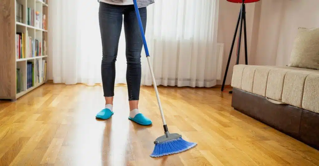 Sweep the floors
