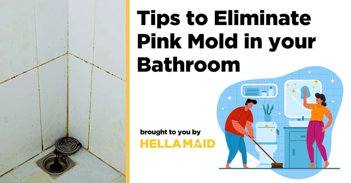 How to get rid of pink mold