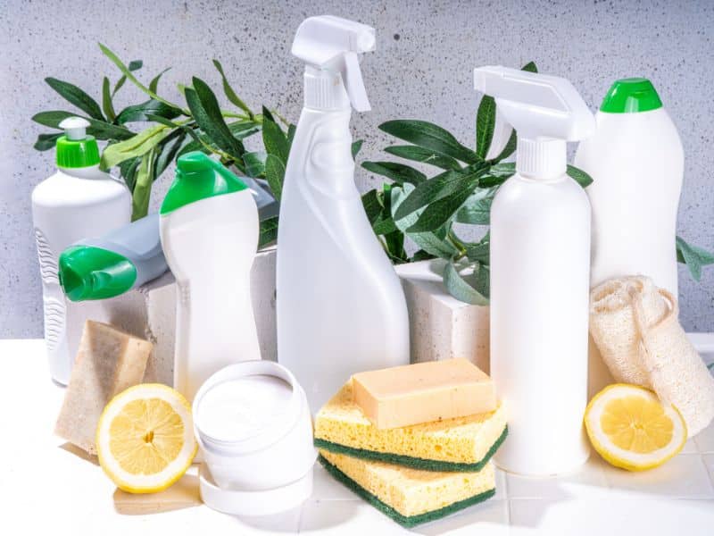 reusable cleaning bottles and containes