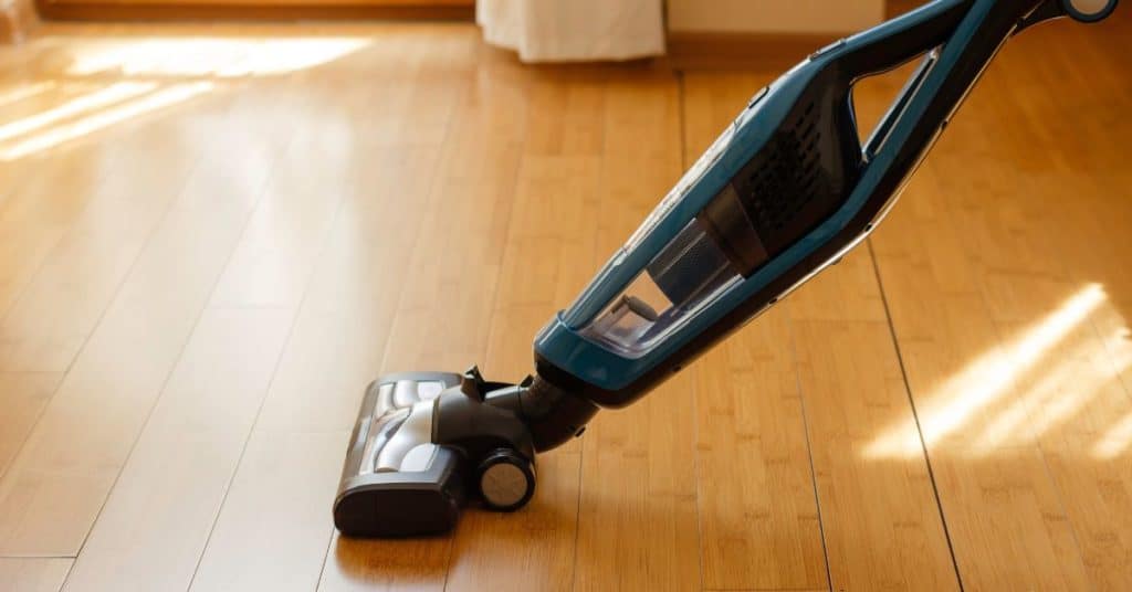 Vacuum the floors