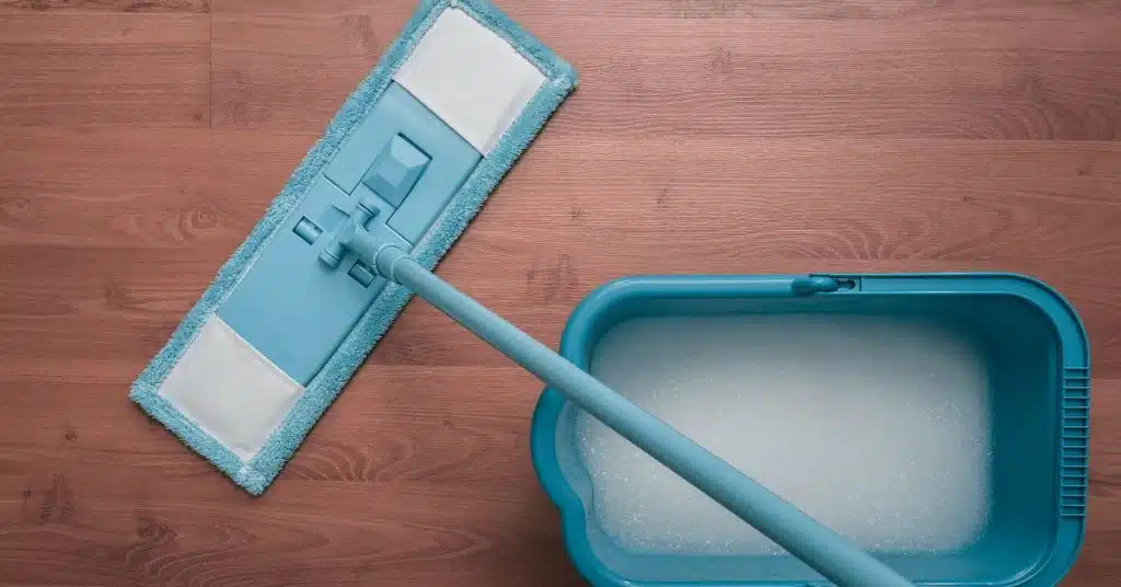 Make a floor cleaning mixture