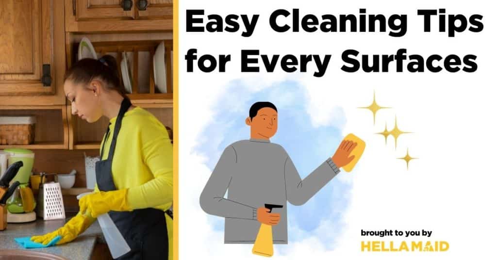 Easy Cleaning Tips for Every Surfaces