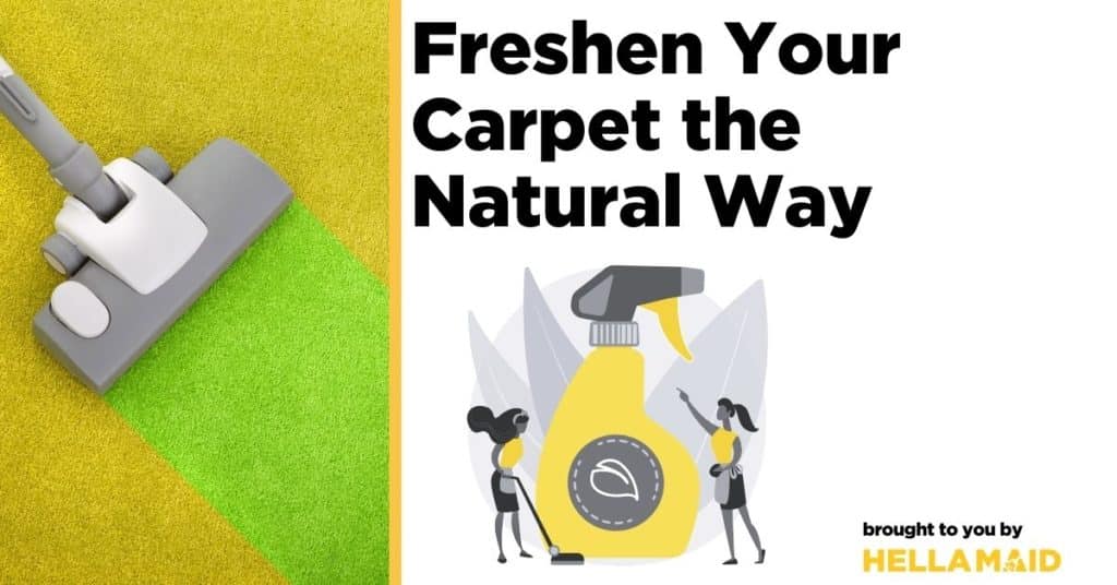 Freshen your carpet the natural way