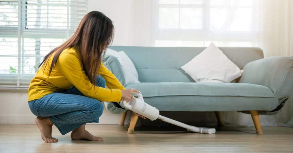 Clean the hidden areas to maintain your furniture's lifespan