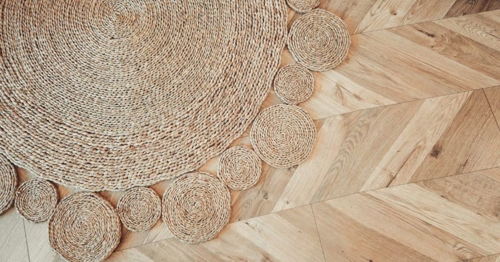 Natural fiber rugs