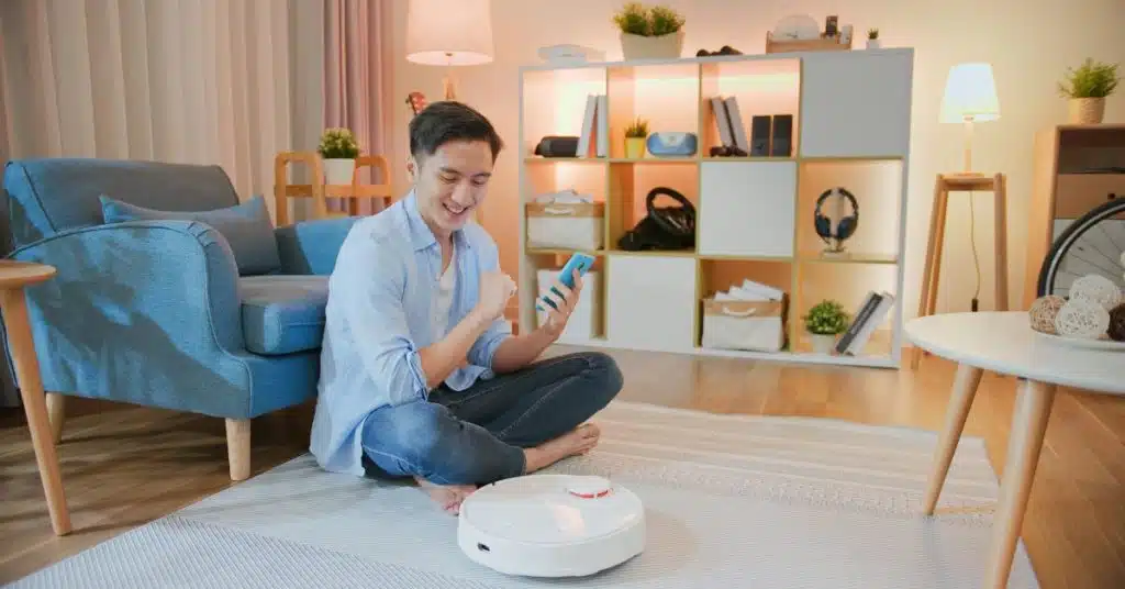 Robot vacuum for house cleaning