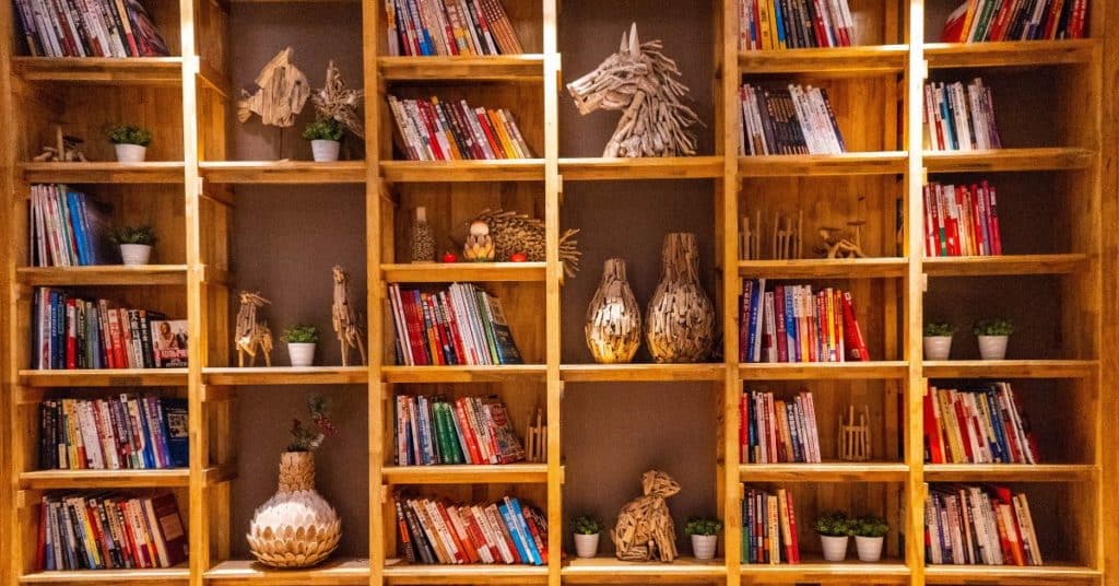 Use old books for decoration