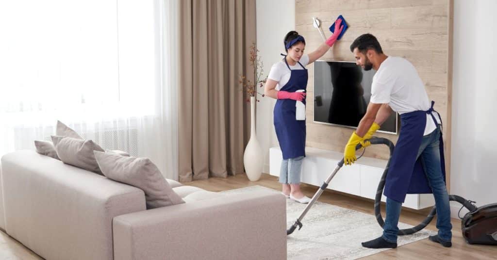 Ask help from professional cleaners