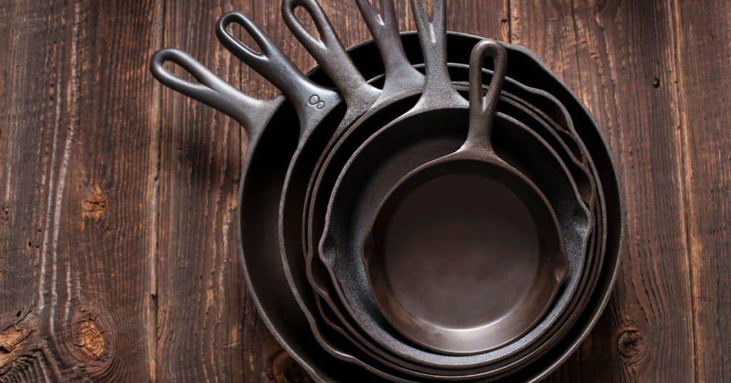 Rusty Cast iron pan