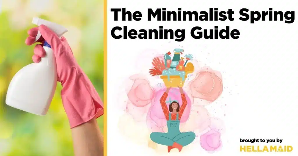 The minimalist spring cleaning guide