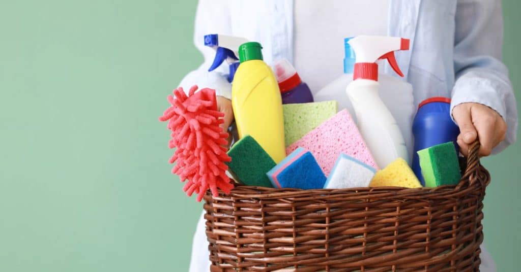 Keep Cleaning Supplies Handy