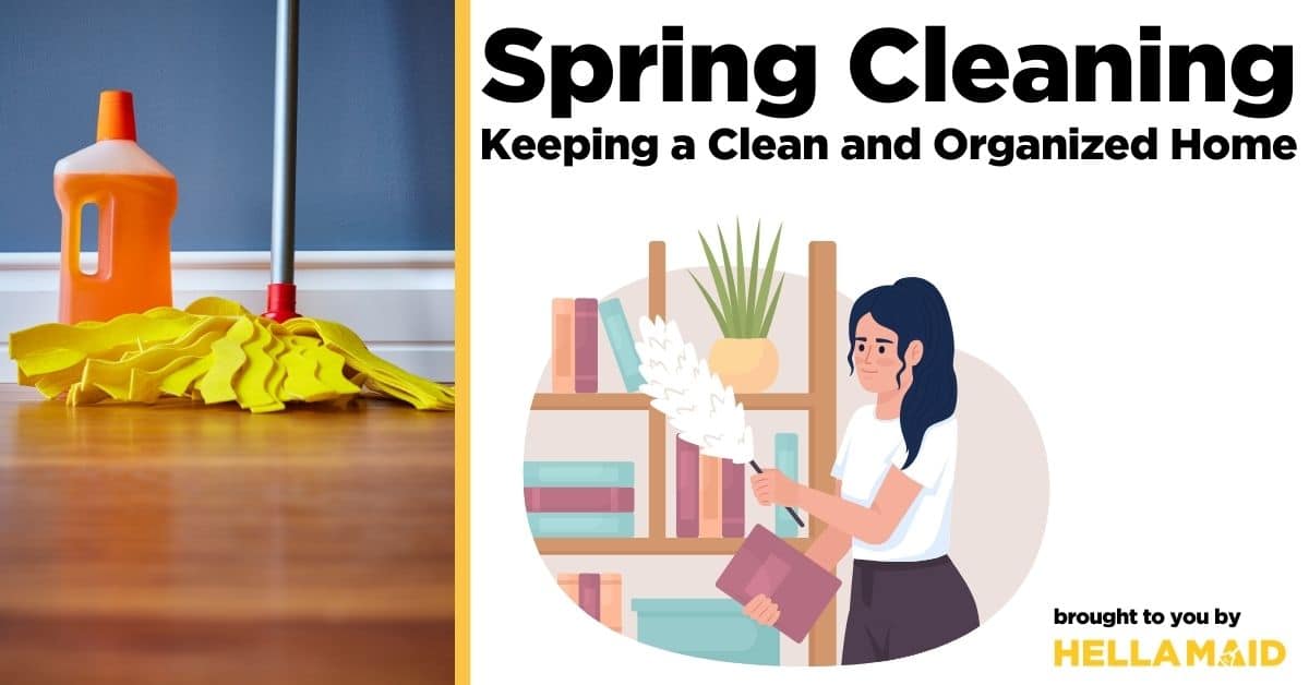 Keeping a clean home after spring cleaning