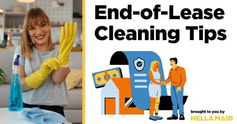 End-of-lease cleaning tips