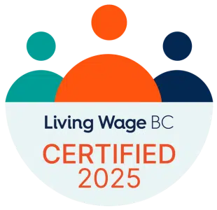 living wage for families BC logo