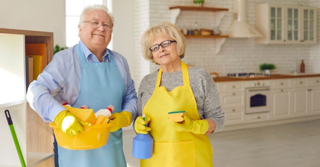 Safe home cleaning solutions for seniors