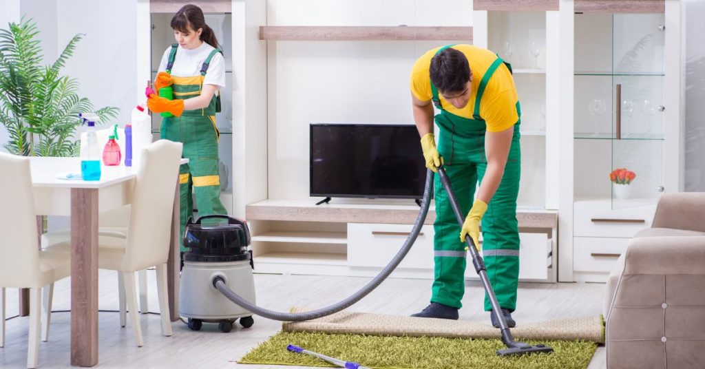 Hire cleaning professionals