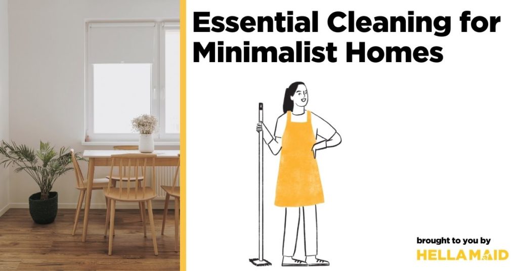 Essential Cleaning for Minimalist Homes