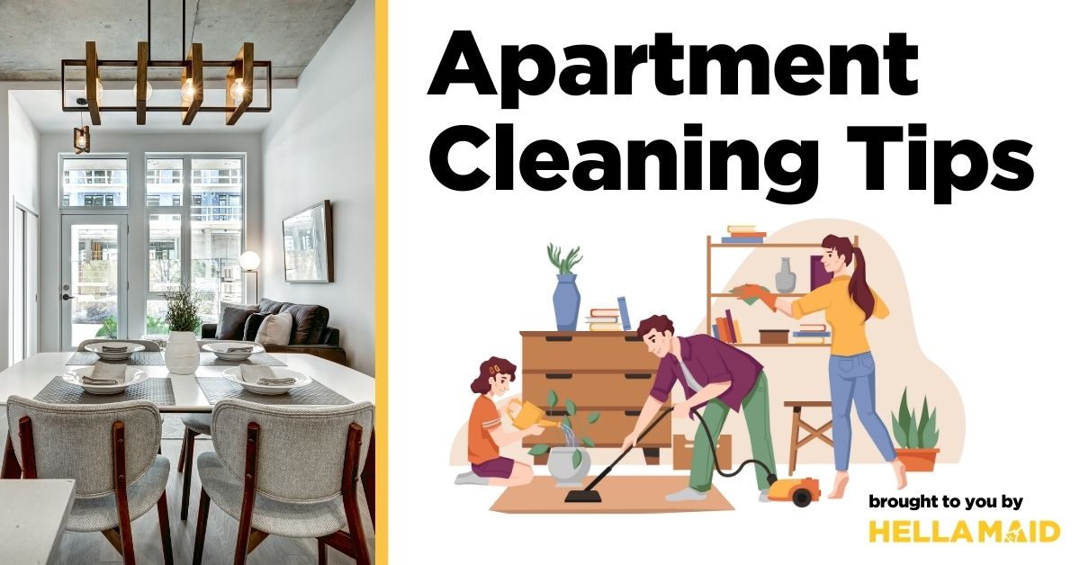 Apartment cleaning tips