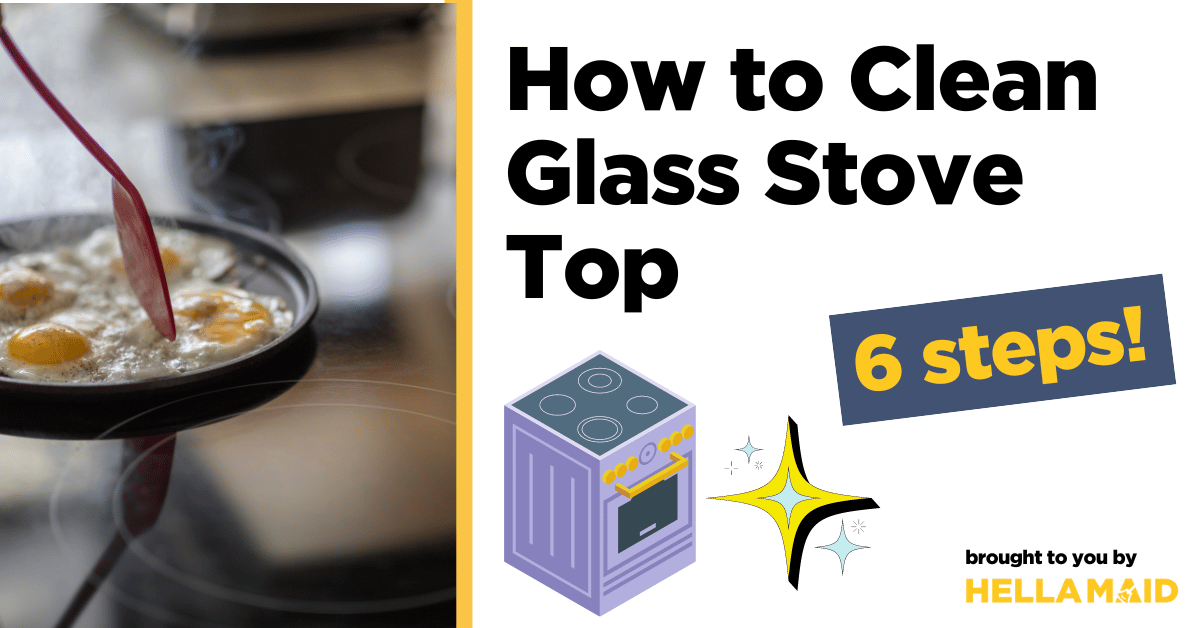 how to clean glass stove top
