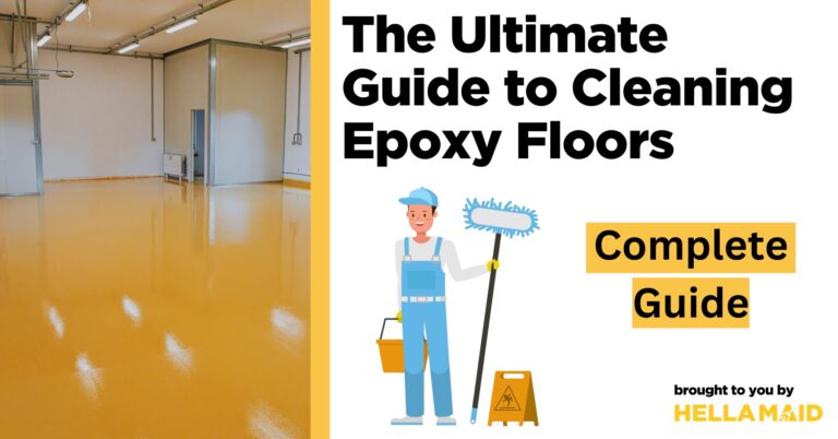 cleaning epoxy floors