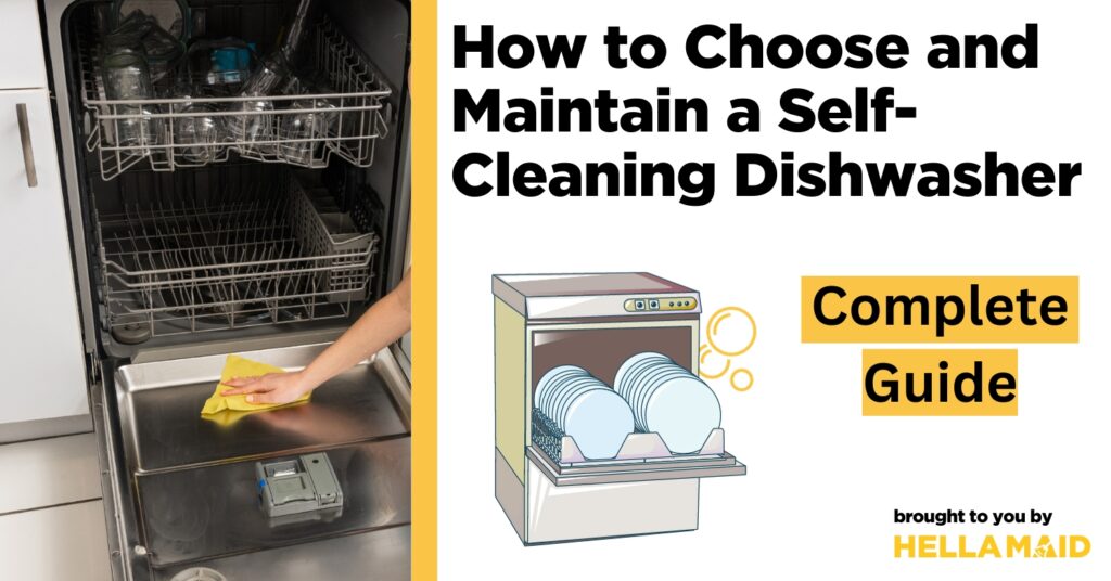 self cleaning dishwasher