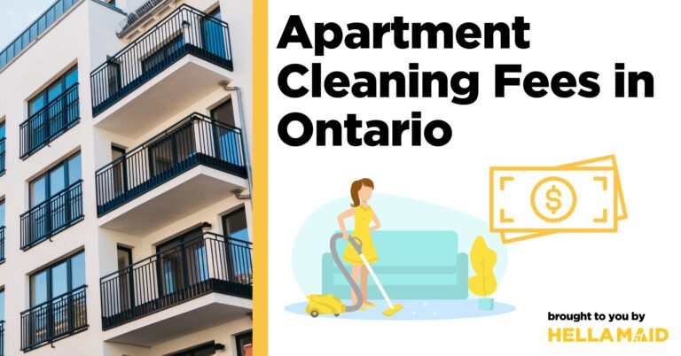 apartment cleaning fee