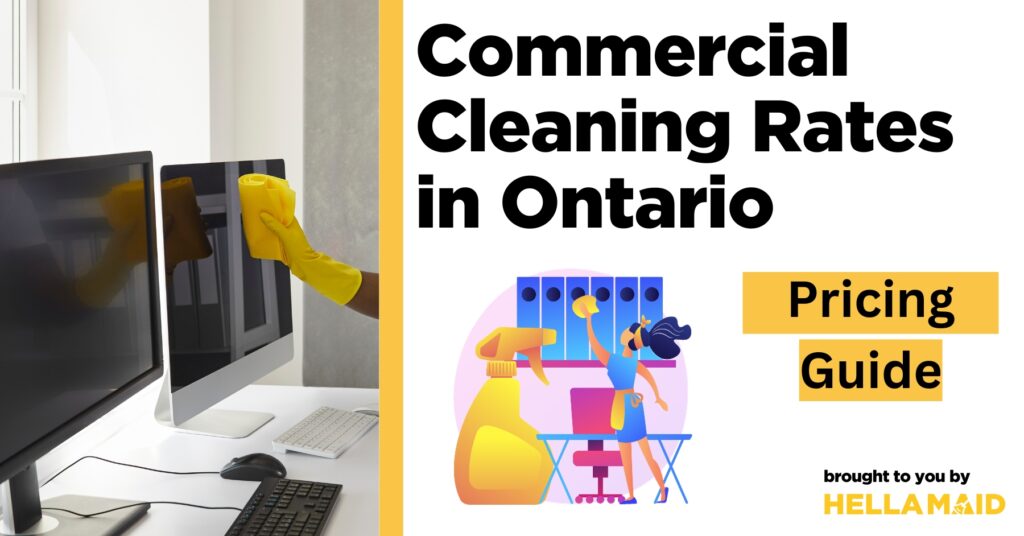 commercial cleaning rate ontario