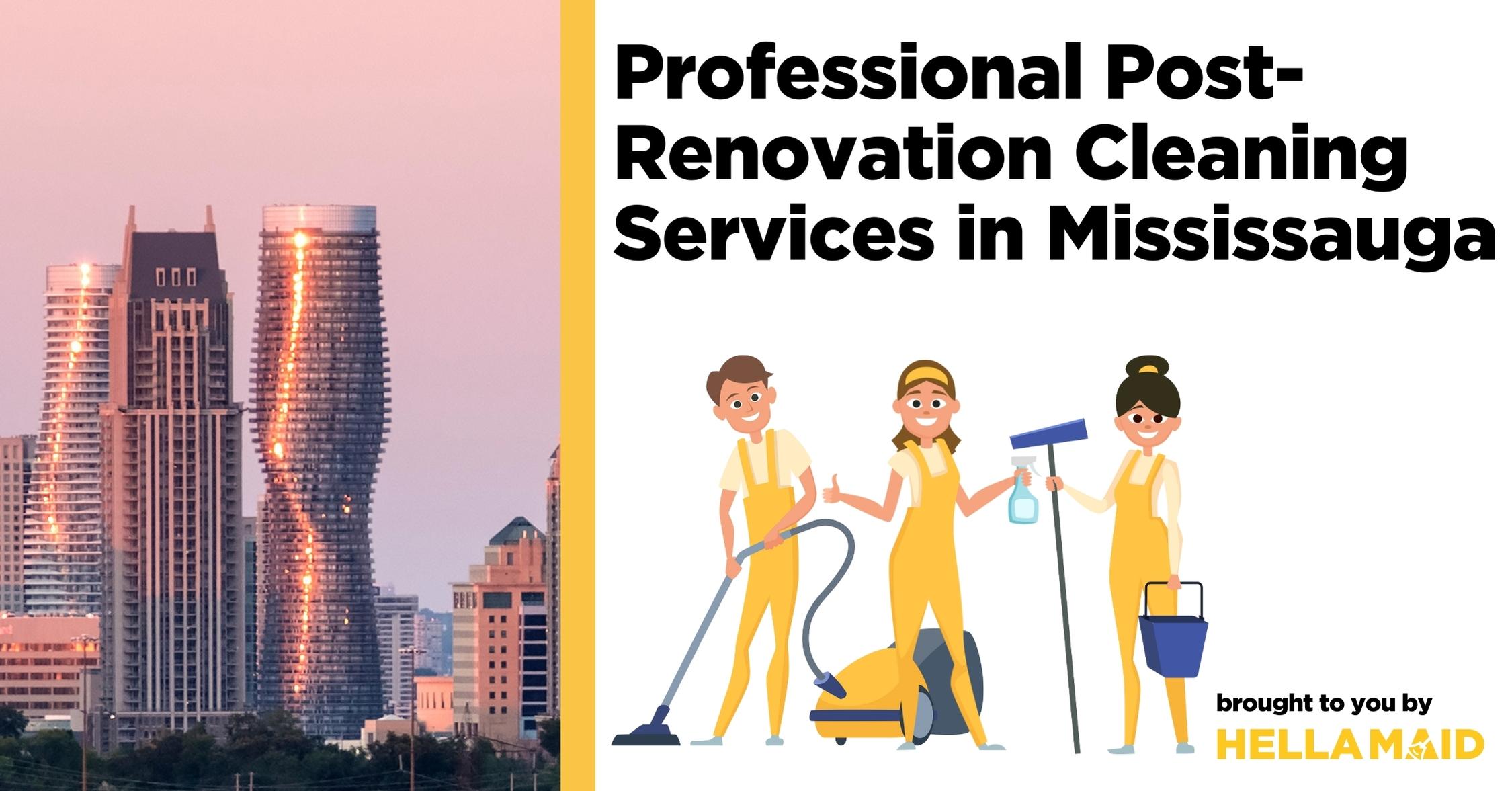 post renovation cleaning service