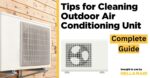 cleaning outdoor air conditioning unit