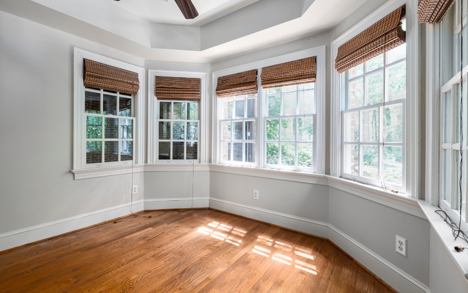 how to clean double hung windows