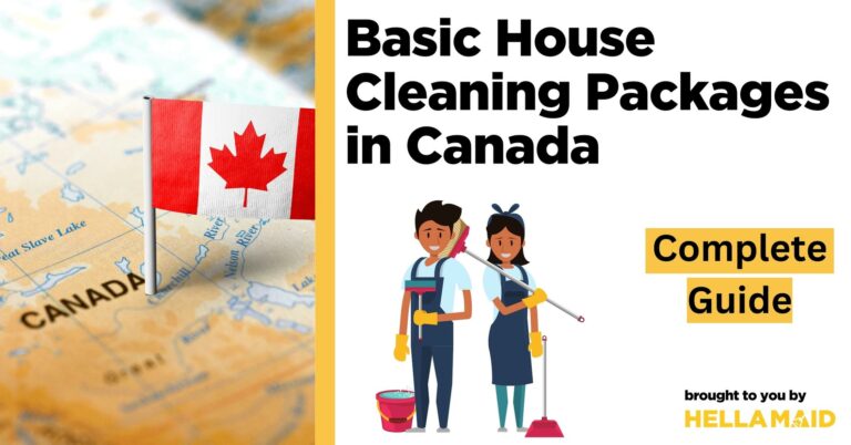basic house cleaning packages canada