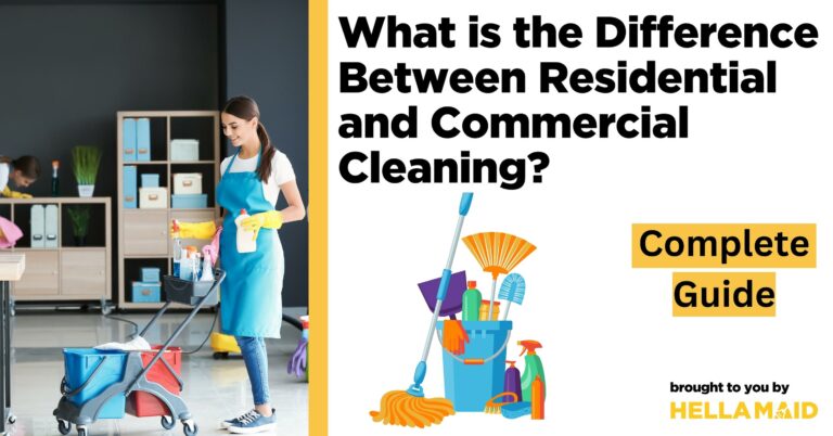 residential and commercial cleaning