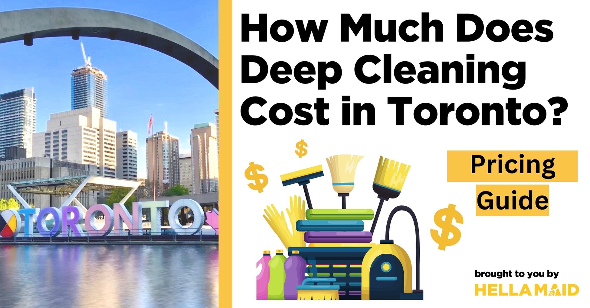deep cleaning cost toronto