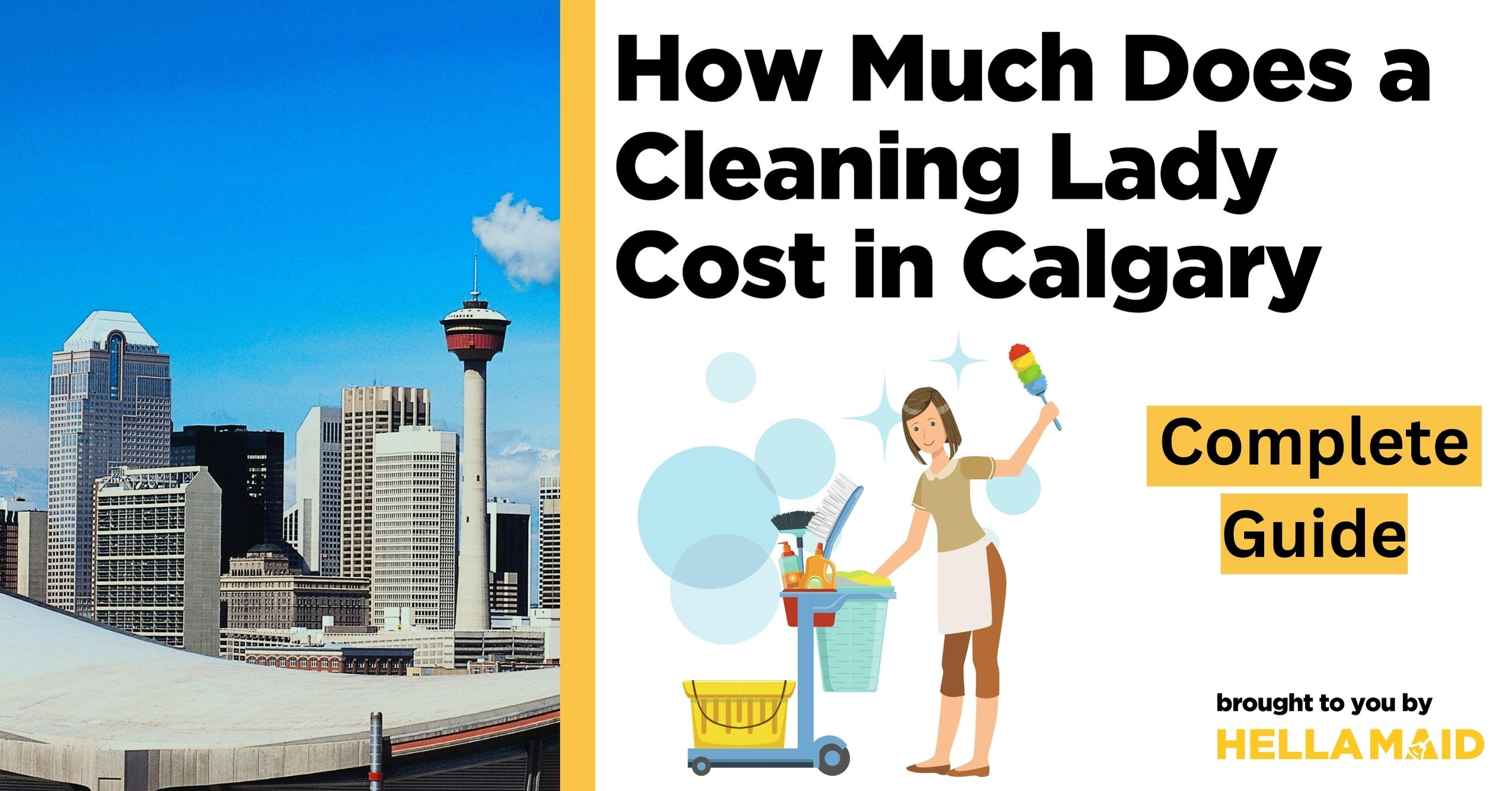 cleaning lady cost calgary