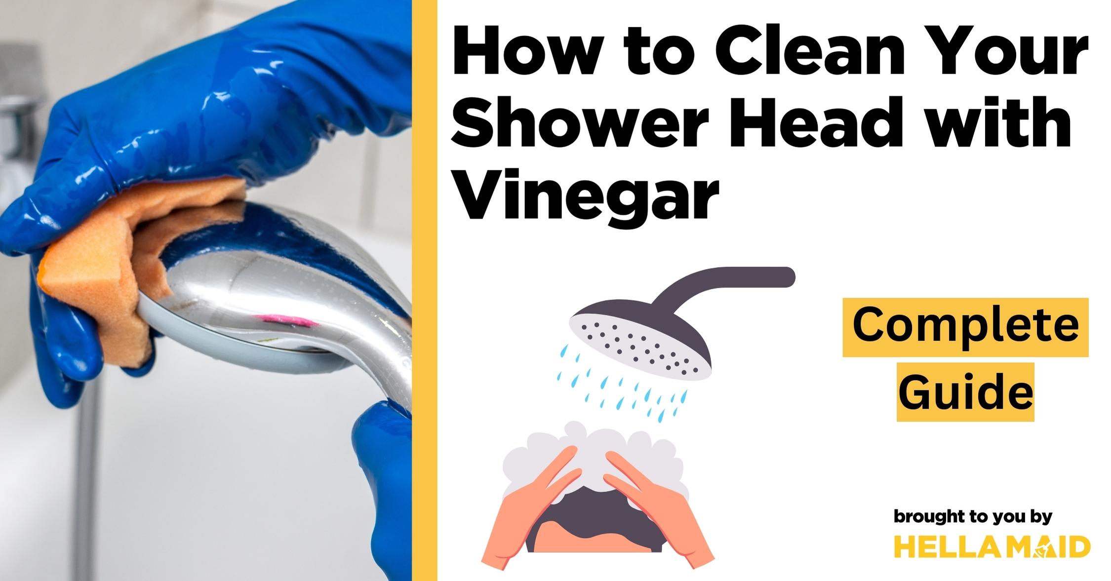 How to Clean shower head