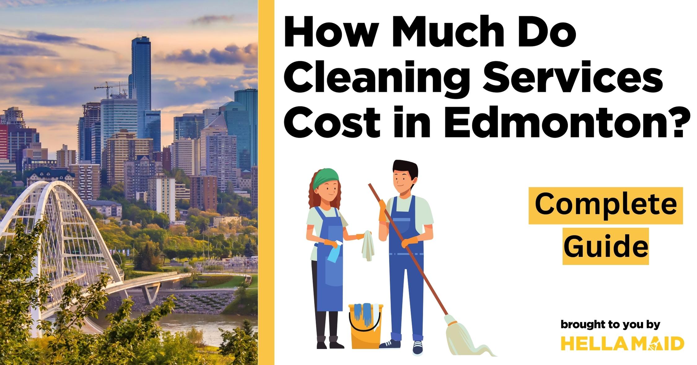 cleaning services cost Edmonton